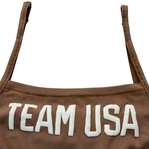 SKIMS Soft Lounge Bralette + Thong Set Team USA Sienna 4X - Picture 6 of 14